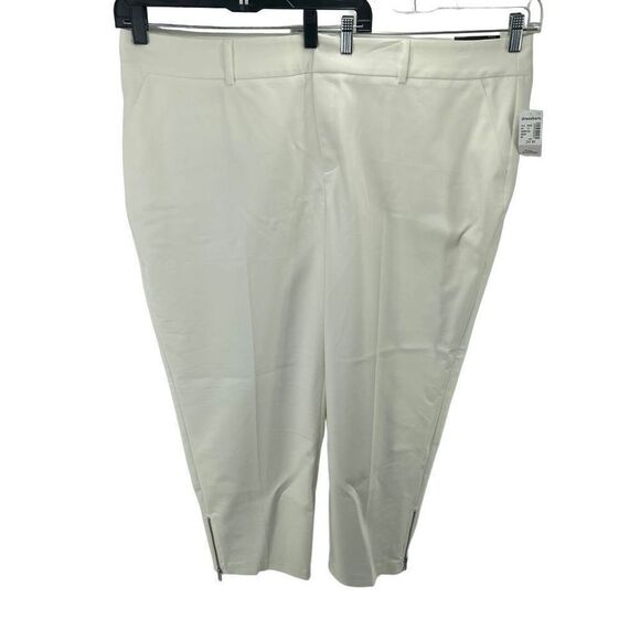Roz & Ali Women's Signature Fit Low Waist Ankle Length Trouser Size 24W NWT - Picture 3 of 15